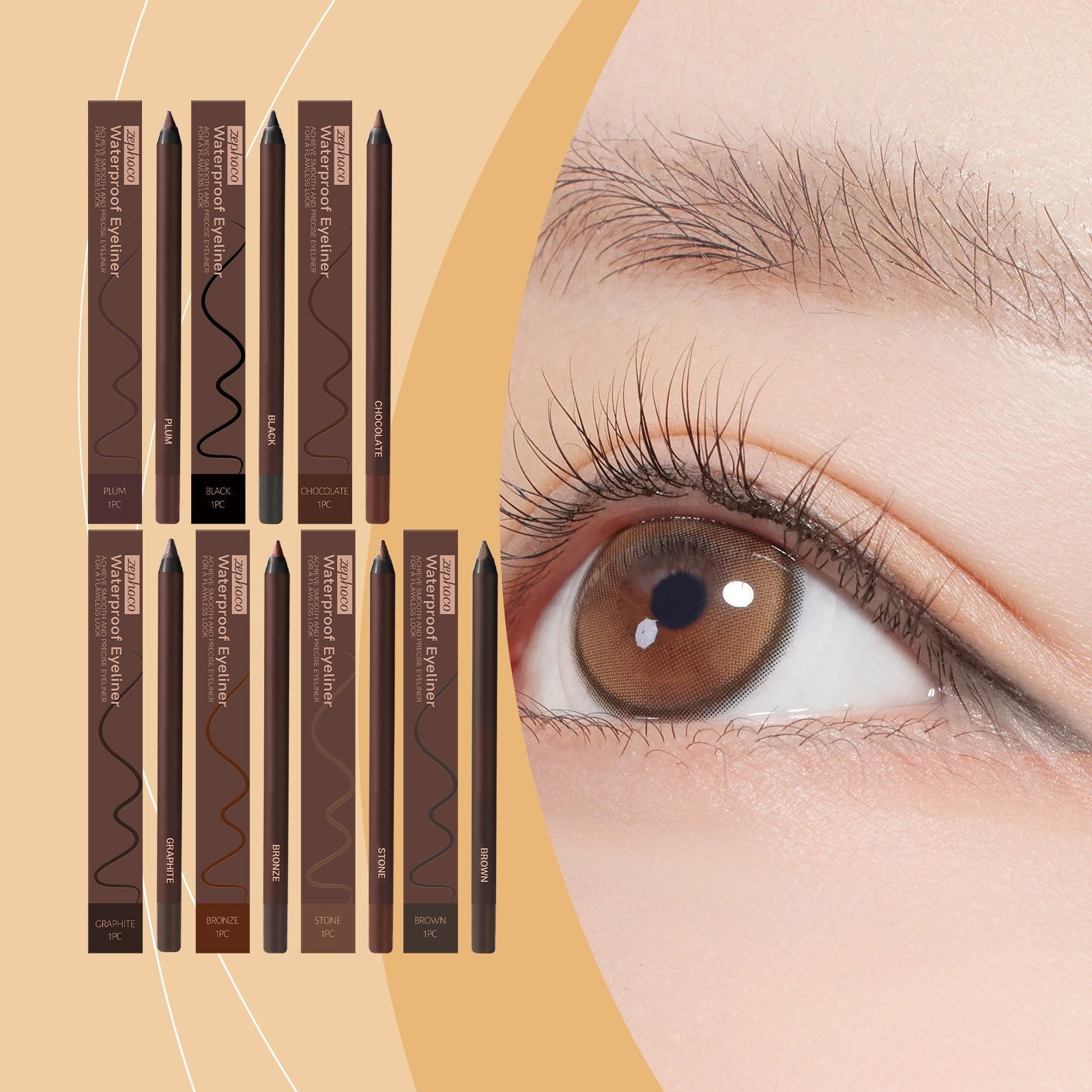 Waterproof Gel Eyeliner Pen – Long-Lasting Precision
